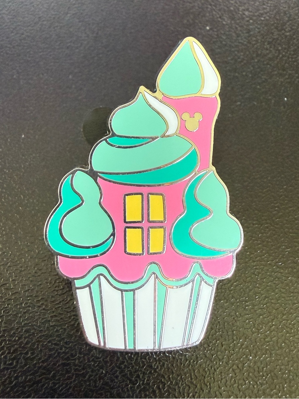 2025 WDW Wave B Cupcake Sweet Treats Cinderella’s Castle Pin